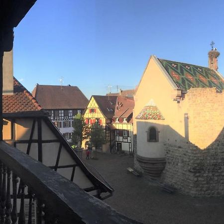 אגויסהיים Duplex Saint Lustre, View Over Castle And Storks, 5 Mn From Colmar מראה חיצוני תמונה